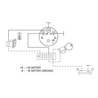 Analoges Universal Voltmeter 8V bis 16V, Ø52mm