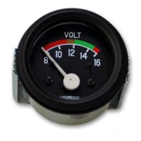 Voltmeter | Analog | 8-16V | Einbau | Ø52mm