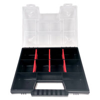 Sortimentkoffer S 195x155x35mm 5-11 Fächer Organizer...