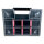 Sortimentkoffer S 195x155x35mm 5-11 Fächer Organizer Kleinteilebox