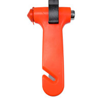 Nothammer | Orange | mit Gurtschneider & Wandbefestigung