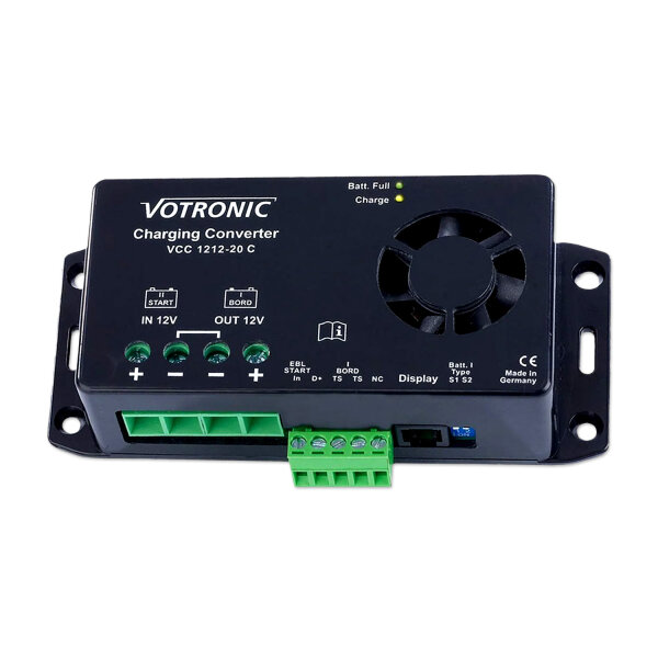 Ladebooster 12V 20A | DC-DC Ladewandler | Votronic VCC 1212-20 C