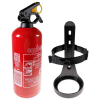 Pulverfeuerlöscher | 21B C | 1kg | mit Wandhalter