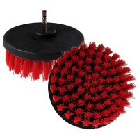 Reinigungsbürstenset 22-teilig | 1/4" | Bürsten + Pads | Bohrmaschine