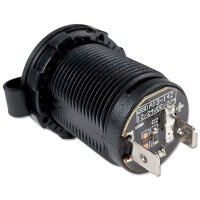 Zigarettenanzünderdose | SAE J563 | 12-24V | 20A | beleuchtet | Ø29mm