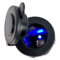 Zigarettenanzünderdose | SAE J563 | 12-24V | 20A | beleuchtet | Ø29mm