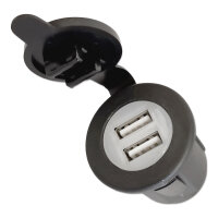 USB Steckdose 12V 24V rund Wohnmobil Motorrad | Impulse...