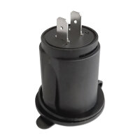 USB Steckdose 12V 24V rund Wohnmobil Motorrad | Impulse Innovation
