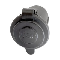 USB Steckdose 12V 24V rund Wohnmobil Motorrad | Impulse Innovation