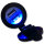 USB Doppelsteckdose | Typ A | 12-24V | 5V 2,1A | Ø29mm | Clip