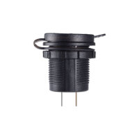 USB-Steckdose | Typ A | 12-24V | 5V 3A | QC 3.0 | LED Voltmeter & Amperemeter |  Inkl. Einbaurahmen