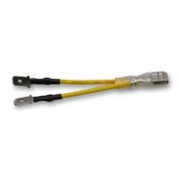 Y-Verbinder 6,3mm | 2x Flachstecker auf 1x Flachsteckhülse | Gelb