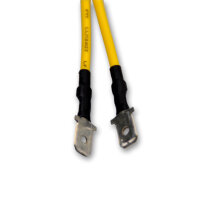 Y-Verbinder 6,3mm | 2x Flachstecker auf 1x Flachsteckhülse | Gelb