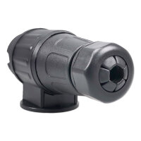 Anhängerstecker | 13-polig | 12V | 16A | Doppeltülle