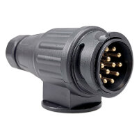 Anhängerstecker | 13-polig | 12V | 16A | mit...