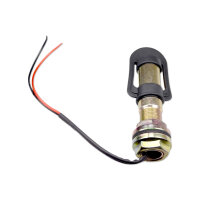 Halter für Rundumleuchte | 12–24V | gerade | 15cm Kabel | Ø24mm