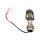 Halter für Rundumleuchte | 12–24V | gerade | 15cm Kabel | Ø24mm