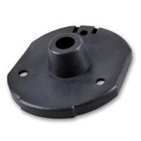 Dichtung | für ovale Anhängersteckdose | Schwarz | Kabeldurchführung