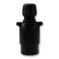 Anhängerstecker | 7-polig | 12V | 16A | Flachstecker