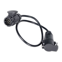 Anhängeradapter Kabel | 13- auf 7-polig | 12V | 0,75 Meter