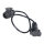 Anhängeradapter Kabel | 13- auf 7-polig | 12V | 0,75 Meter