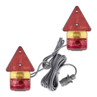 Anhänger Rückleuchten-Set | 12V | 7,5m Kabel |...