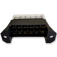 Sicherungshalter | MTA UniVAL | 6-fach | ATO, ATC | 32V | 100A | stehend