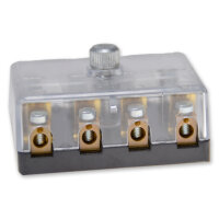 Sicherungsbox | Torpedo Sicherung | 4-fach | inkl. Sicherungen | 6mm²
