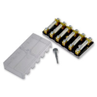 Sicherungsbox | Torpedo Sicherung | 6-fach | inkl. Sicherungen | 6mm²