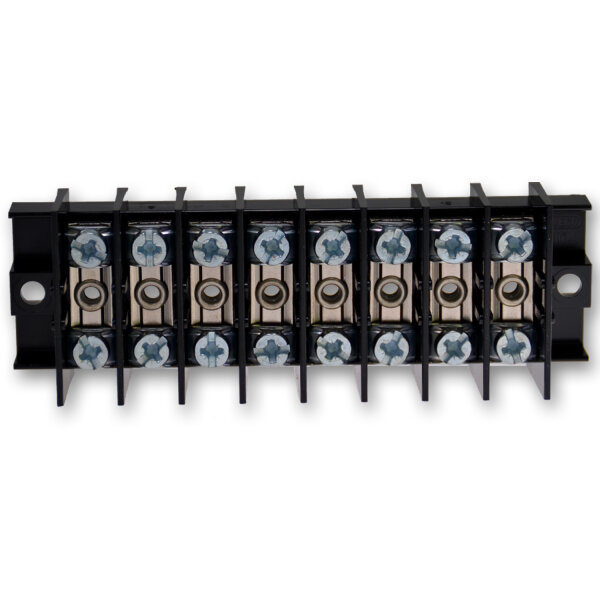 Verbinderblock | 8x2 | M4 | 600V | 25A