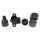 Anhängersteckersatz | 3-polig | 6-24V | Stecker (W) & Steckdose (M)