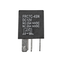 KFZ Relais | 12V | 5-polig | Wechsler | 25A/20A | mit Diode