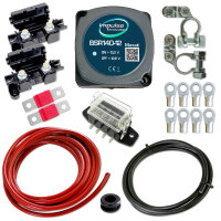 Trennrelais 12V Zweitbatterie Set Sicherungskasten...