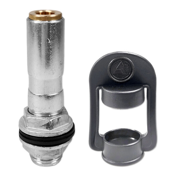 Halter für Rundumleuchte | AJ.BA | 12–24V | gerade | ohne Kabel | Ø24mm