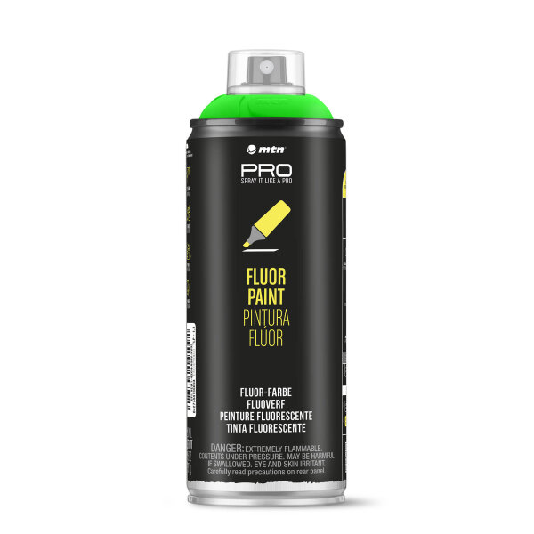 Sprühlack MTN PRO | Fluoreszierend | Neon Grün | 400ml