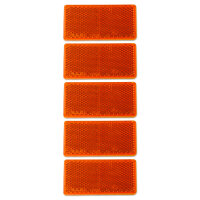 Reflektor | AJ.BA | 94x44mm | selbstklebend | Orange | 5 Stück