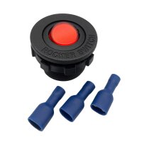 Wippschalter 12V rot Einbau Ø29mm Wohnmobil KFZ | Impulse Innovation