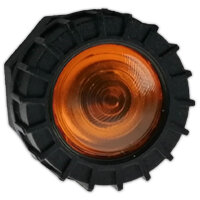 Kontrollleuchte | 12–24V | Gelb | Schraubanschluss | Ø17mm