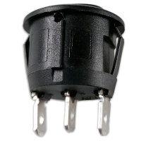 Mini Wippschalter 3 Positionen | ON-OFF-ON | 12/24V | 20A