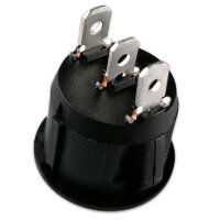 Mini Wippschalter 3 Positionen | ON-OFF-ON | 12/24V | 20A