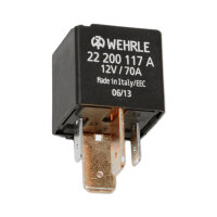 Relais | Mini | WEHRLE | 4-polig | Schließer | 12V...