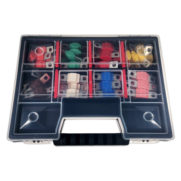 Sicherungssortiment Box MTA MidiVAL | 32V | 30-125A | 8x10 Stück