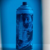 Spraydose True Cyan Limited Artist Edition 400ml Montana BLACK