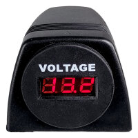 Voltmeter | Digital | LED-Anzeige 3-stellig Rot | 6-33V |...