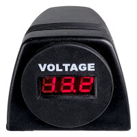 Voltmeter, Digital, Rote LED-Anzeige, 3-stellig, 6-33V,...