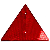 Reflektor | AJ.BA | Dreieck | 155x135mm | M5 Bohrung | Rot