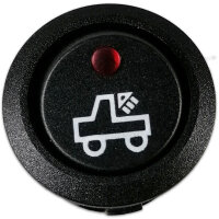 Wippschalter, Schwarz, rote LED, Ladescheinwerfer-Symbol,...