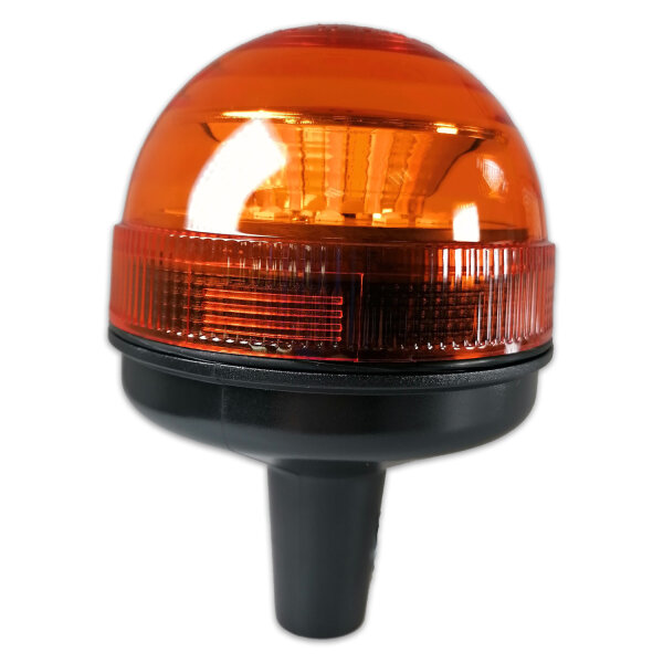 LED Rundumleuchte Orange, 3 Funktionen, 10V bis 30V