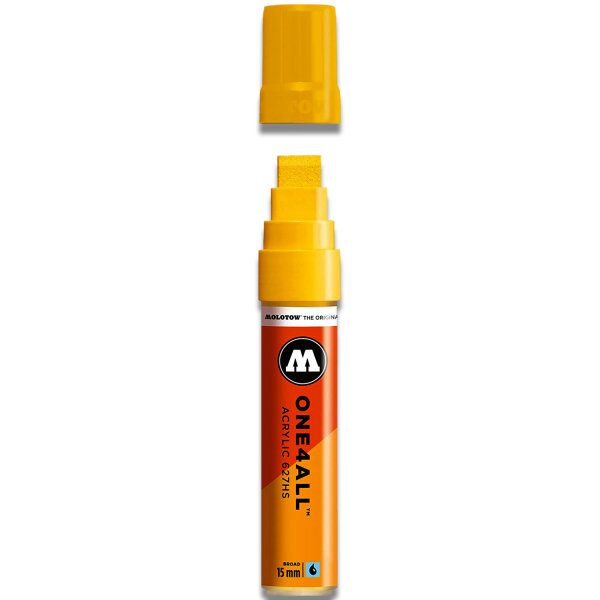 Molotow ONE4ALL 627HS Marker, 15mm - Zinkgelb