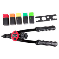 Nietmutternzange M3-M8 Blindnietmuttern Werkzeug 330mm Schnellwechsel